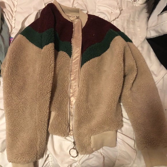Furry bomber jacket - Picture 1 of 3